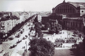 Anhalter Bahnhof mit Askanischem Platz um 1910